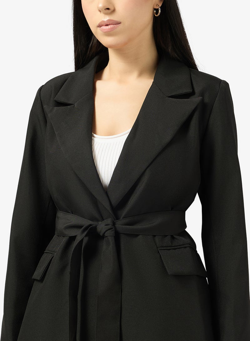 ELLA Self Tie Blazer - Image 3